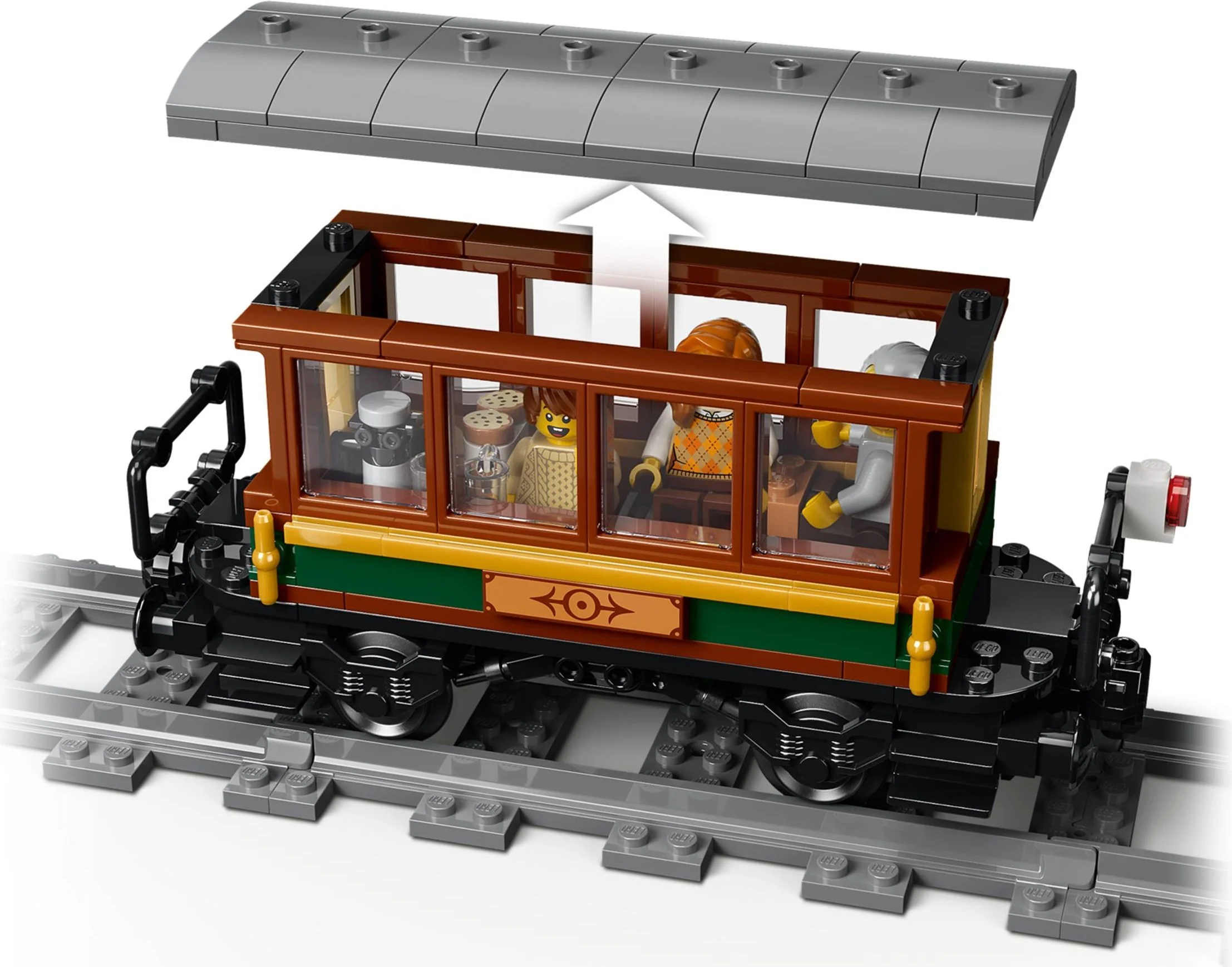 LEGO® 60511 Retro pociąg z lokomotywą parową - zdjęcie 17