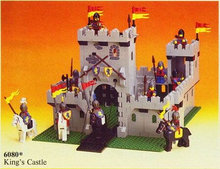 LEGO 6080 King's Castle z 1984 roku, klasyczny zestaw serii Lion Knights