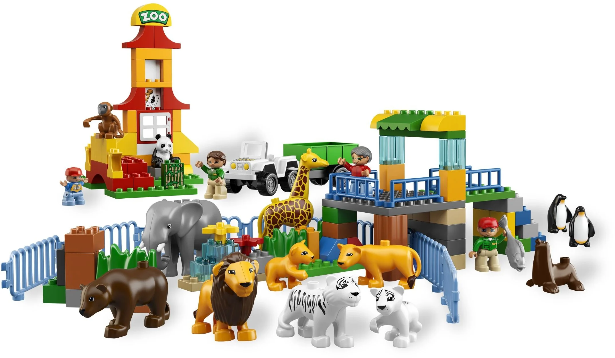 LEGO® 6157 Lego 4663 Duplo Zoo - zdjęcie 3