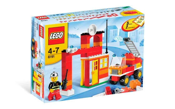 LEGO® 6191 Fire Fighter Building Set Nowe - zdjęcie 4