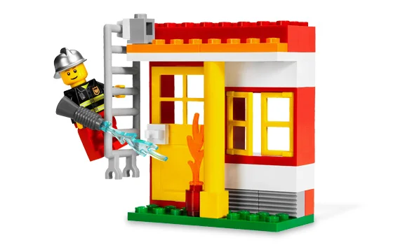 LEGO® 6191 Fire Fighter Building Set Nowe - zdjęcie 5