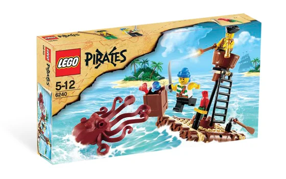 LEGO® 6240 Lego Pirates Kraken Attackin’ Nowe - zdjęcie 4