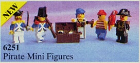Pirate Mini Figures