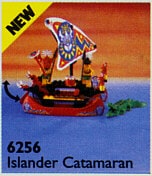 Lego Pirates Podwójne Canoe Islander Catamaran Box Nowy