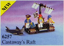 Lego Pirates Castaway’s Raft Nowy Misb