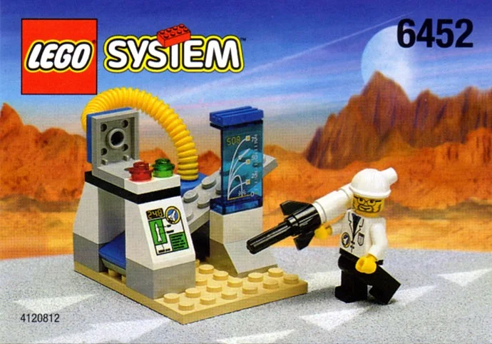 Nowy Lego City Town Mini Rocket Launcher wyrzutnia rakiet Misb 1999