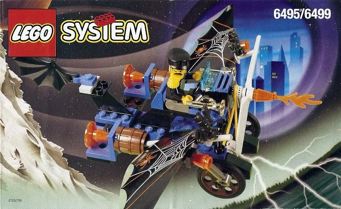 LEGO® 6495 Cruisers Misb 1997 System Bttf Powrót do Przyszłości
