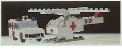 Ambulance and Helicopter
