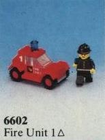 LEGO® 6602 Fire Chief's Car - zdjęcie 1