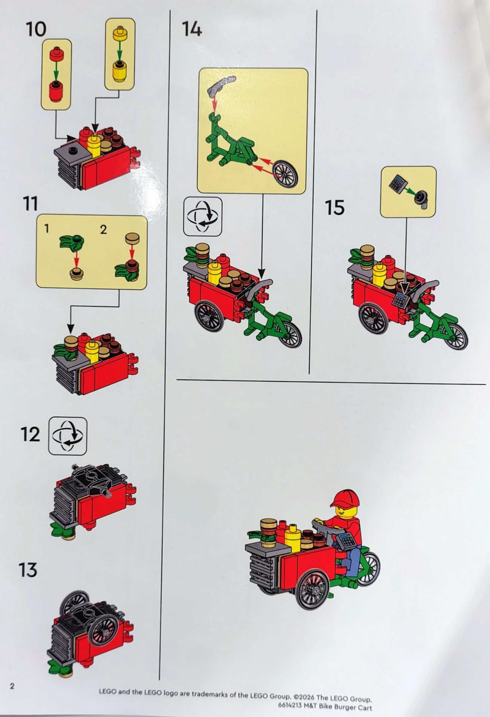 LEGO® 6614213 Bike Burger Cart - zdjęcie 4