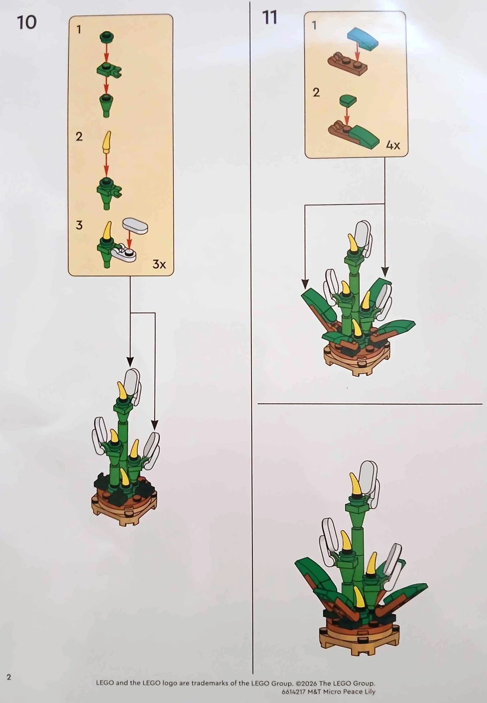 LEGO® 6614217 Micro Peace Lily - zdjęcie 4