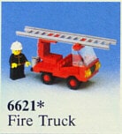 nowy Lego Legoland Town City Wóz strażacki strażak Misb 1984