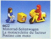 Mailman on Motorcycle
