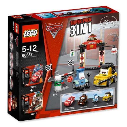 Cars 8206 Tokyo Tokio Disney Misb 2011 mikołaj choinka