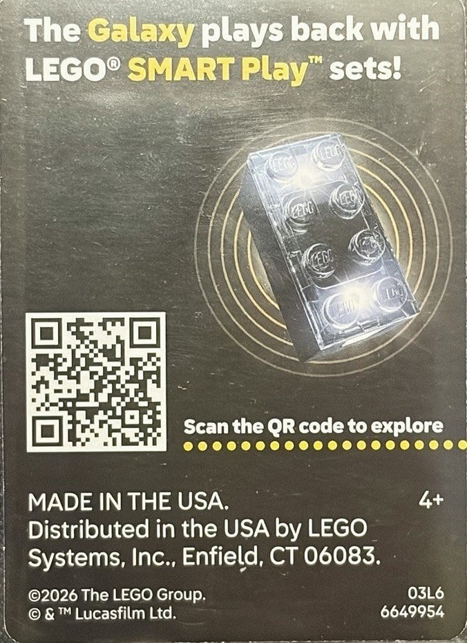 LEGO® 6649954 Luke Skywalker Trading Card - zdjęcie 2