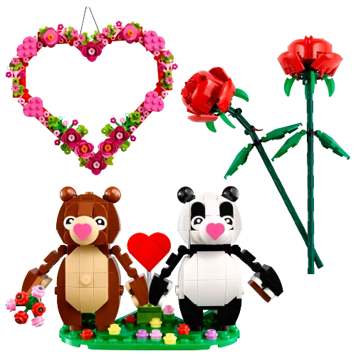 LEGO® 66817 Hearts & Flowers Gift Set