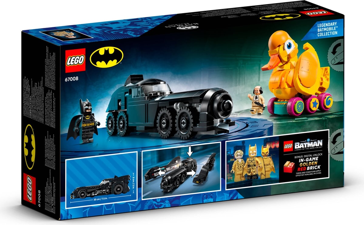 LEGO® 67008 Batmobil i kaczka z filmu Powrót Batmana - zdjęcie 4
