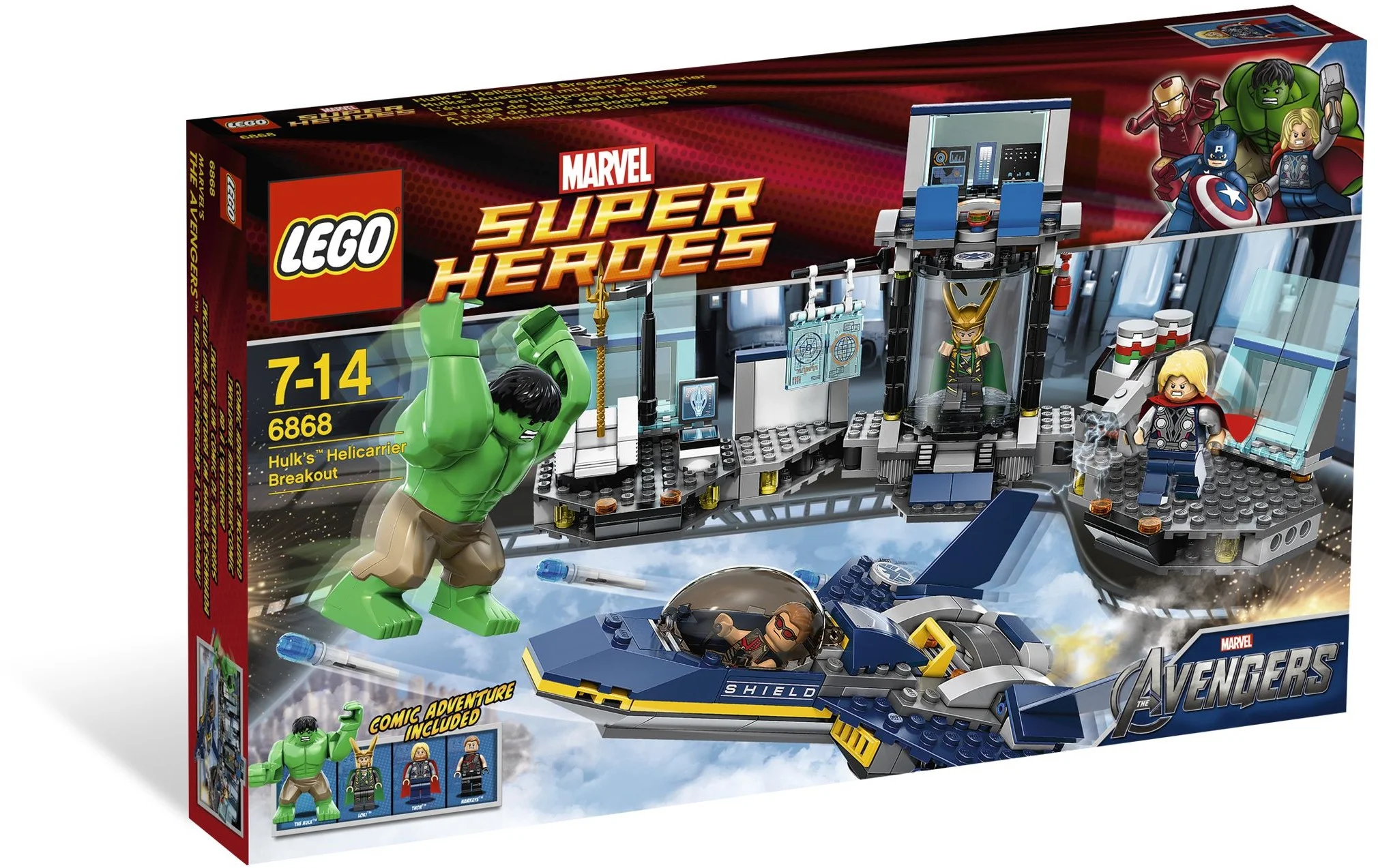 Hulk i Ucieczka z Helicarriera