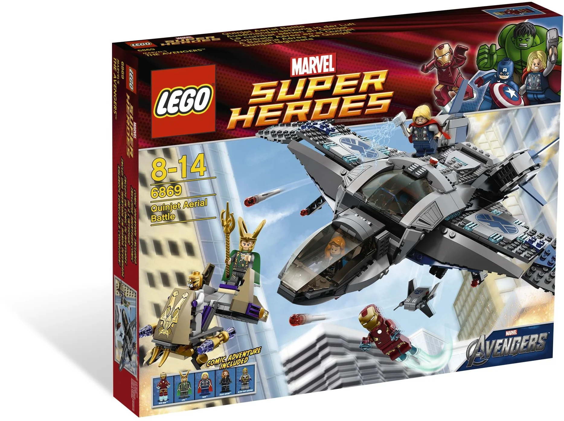 LEGO® 6869 Heroes Quinjet Aerial Battle - zdjęcie 2