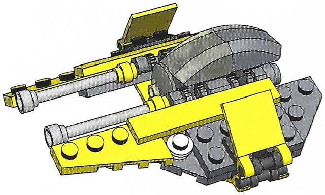 Jedi Starfighter - Mini