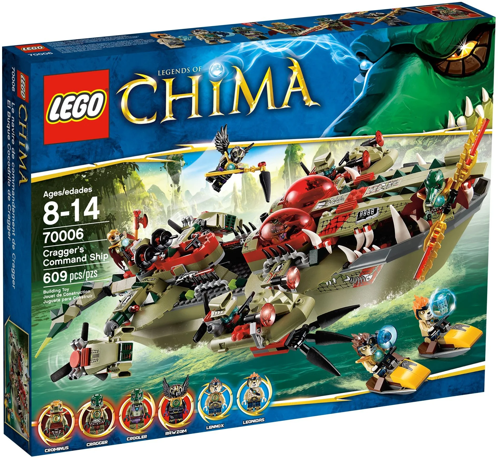 LEGO® 70006 Krokodyla łódź Craggera - zdjęcie 2