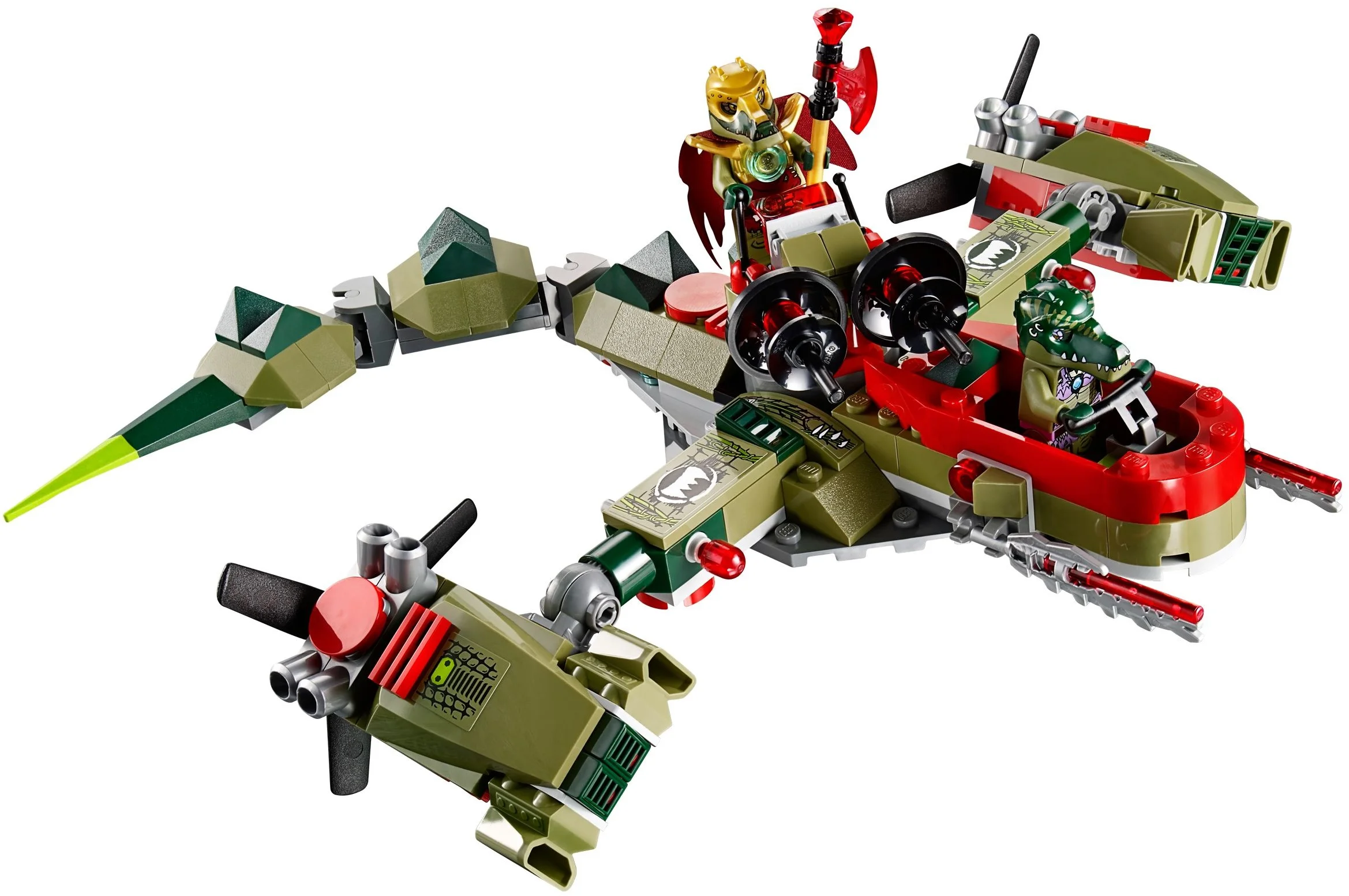 LEGO® 70006 Krokodyla łódź Craggera - zdjęcie 3