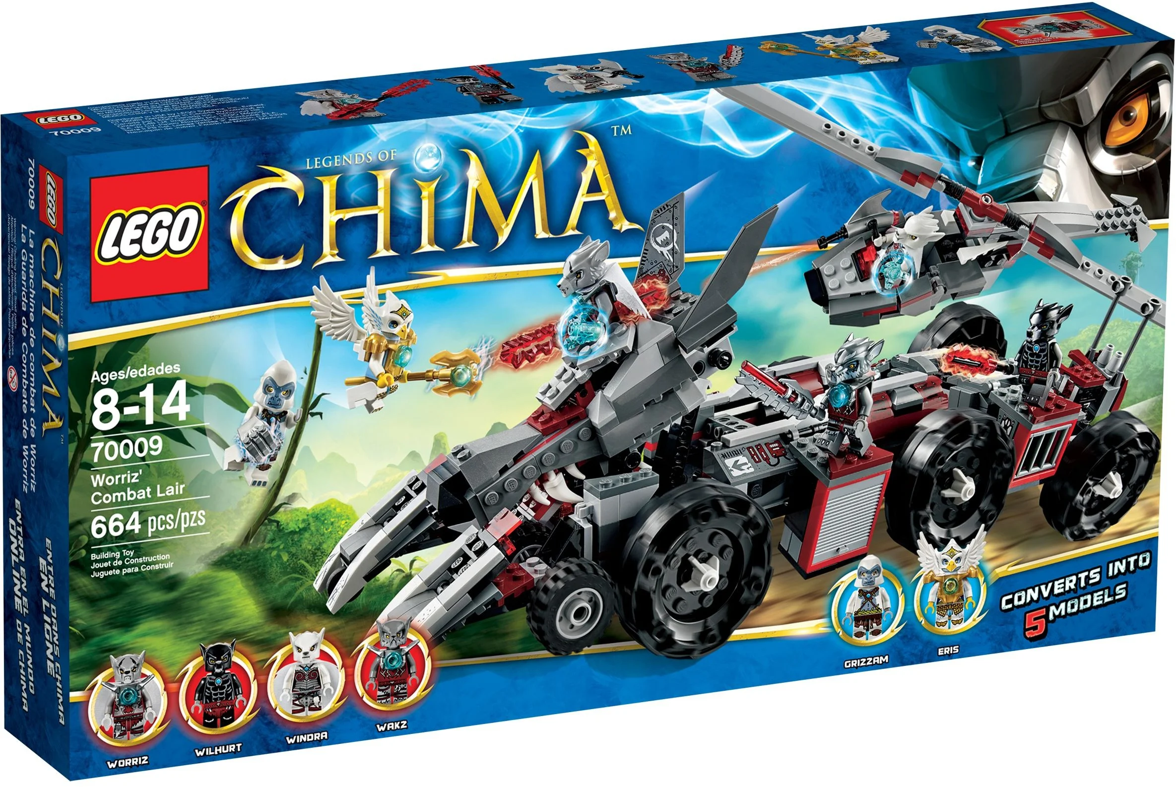LEGO® 70009 Pojazd bojowy Worriza - zdjęcie 2
