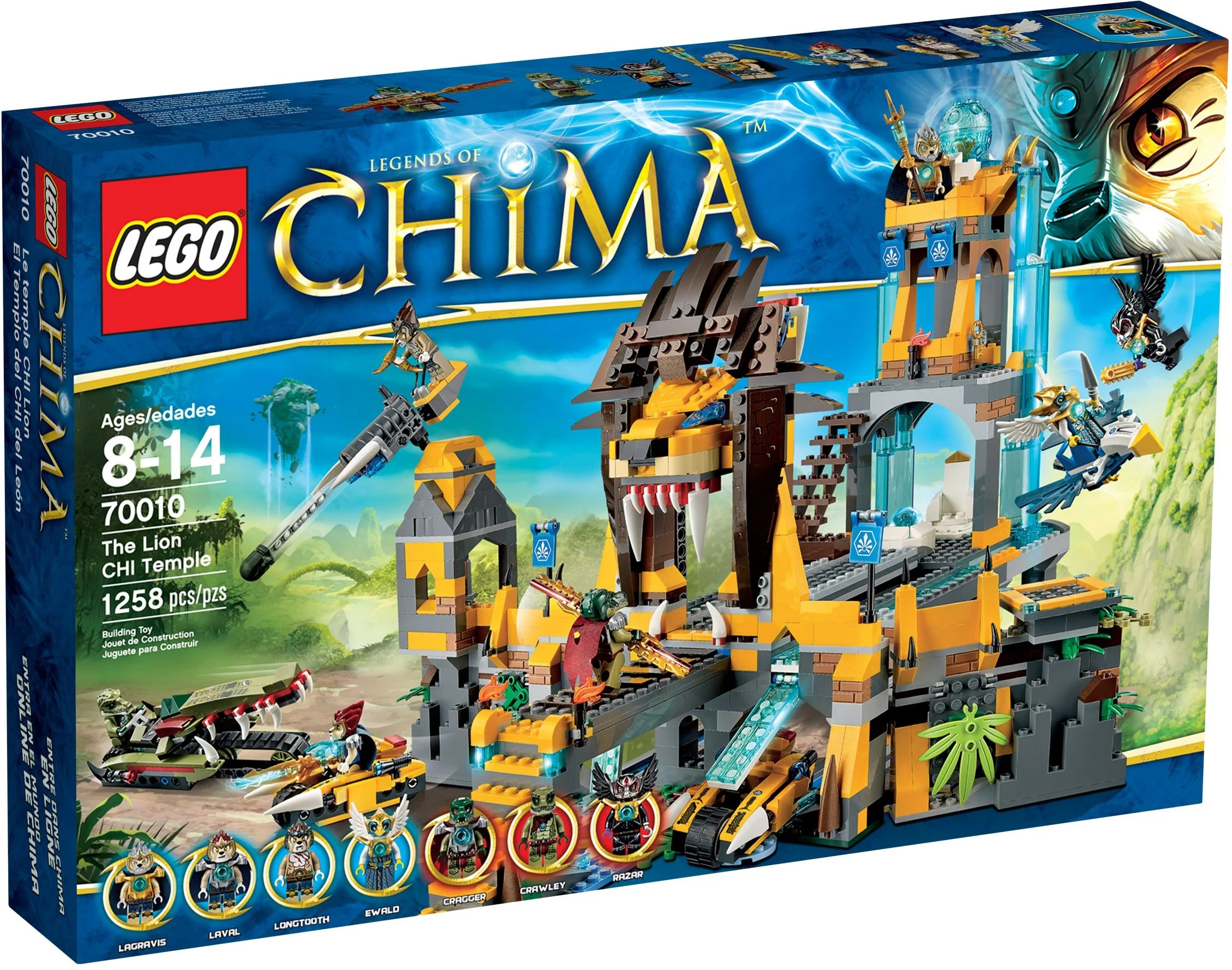 Lego Legends of Chima Świątynia Chi Nowy Bez Pudełka