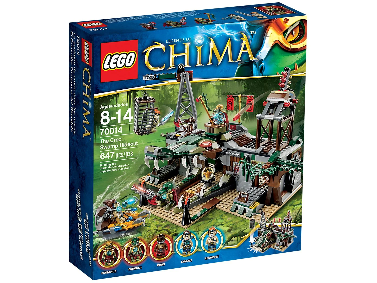 LEGO® 70014 Kryjówka na krokodylim bagnie - zdjęcie 3