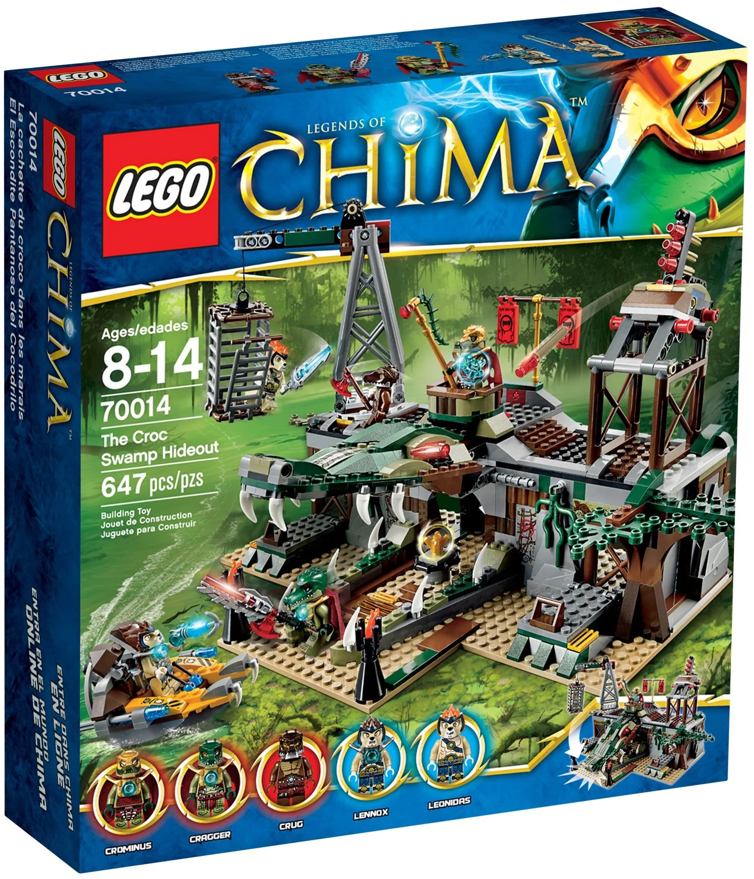 LEGO® 70014 Kryjówka na krokodylim bagnie - zdjęcie 4