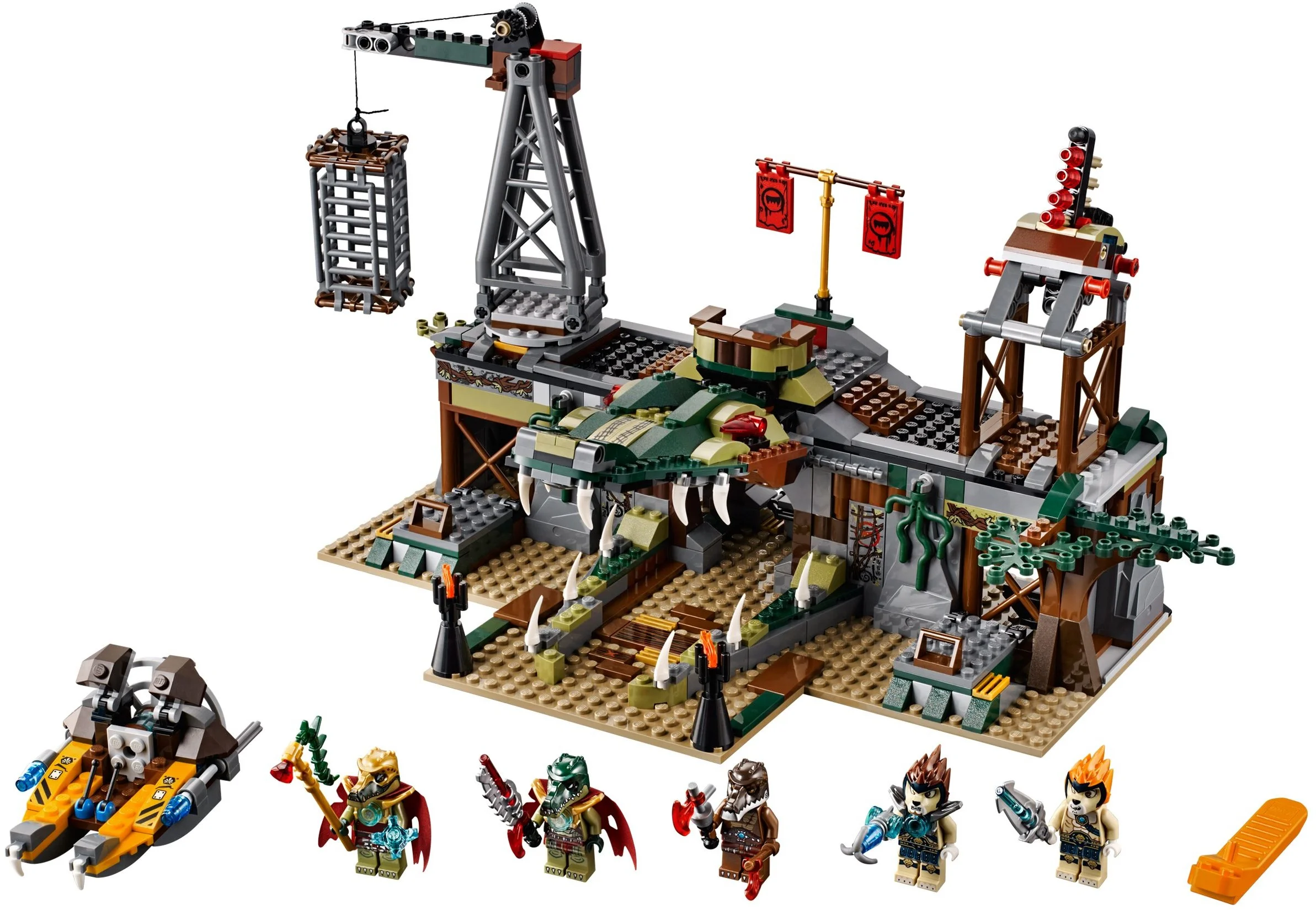 LEGO® 70014 Kryjówka na krokodylim bagnie - zdjęcie 9