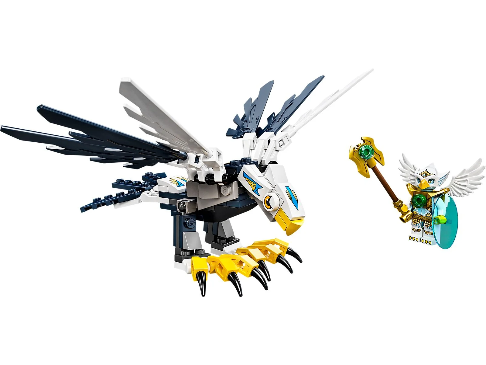 LEGO® 70124 Legend Beast Ptak Orzeł Eris Broń Topór Tarcza - zdjęcie 3