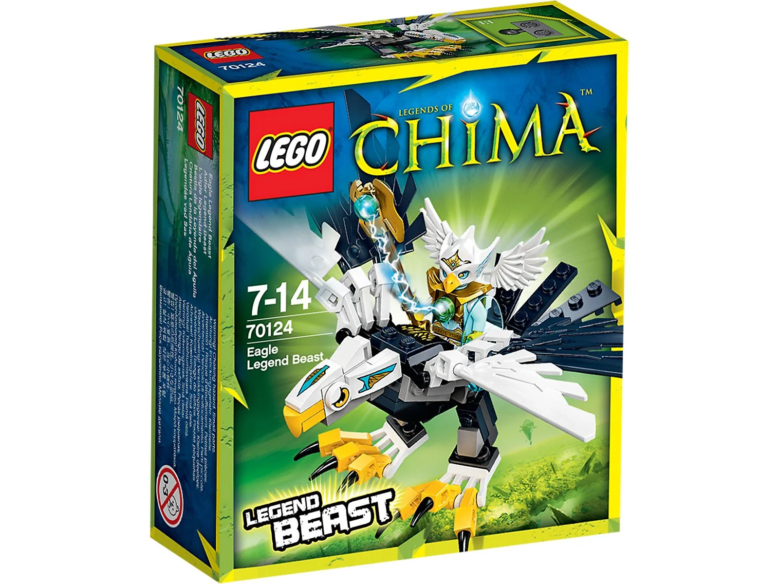 LEGO® 70124 Legend Beast Ptak Orzeł Eris Broń Topór Tarcza - zdjęcie 4