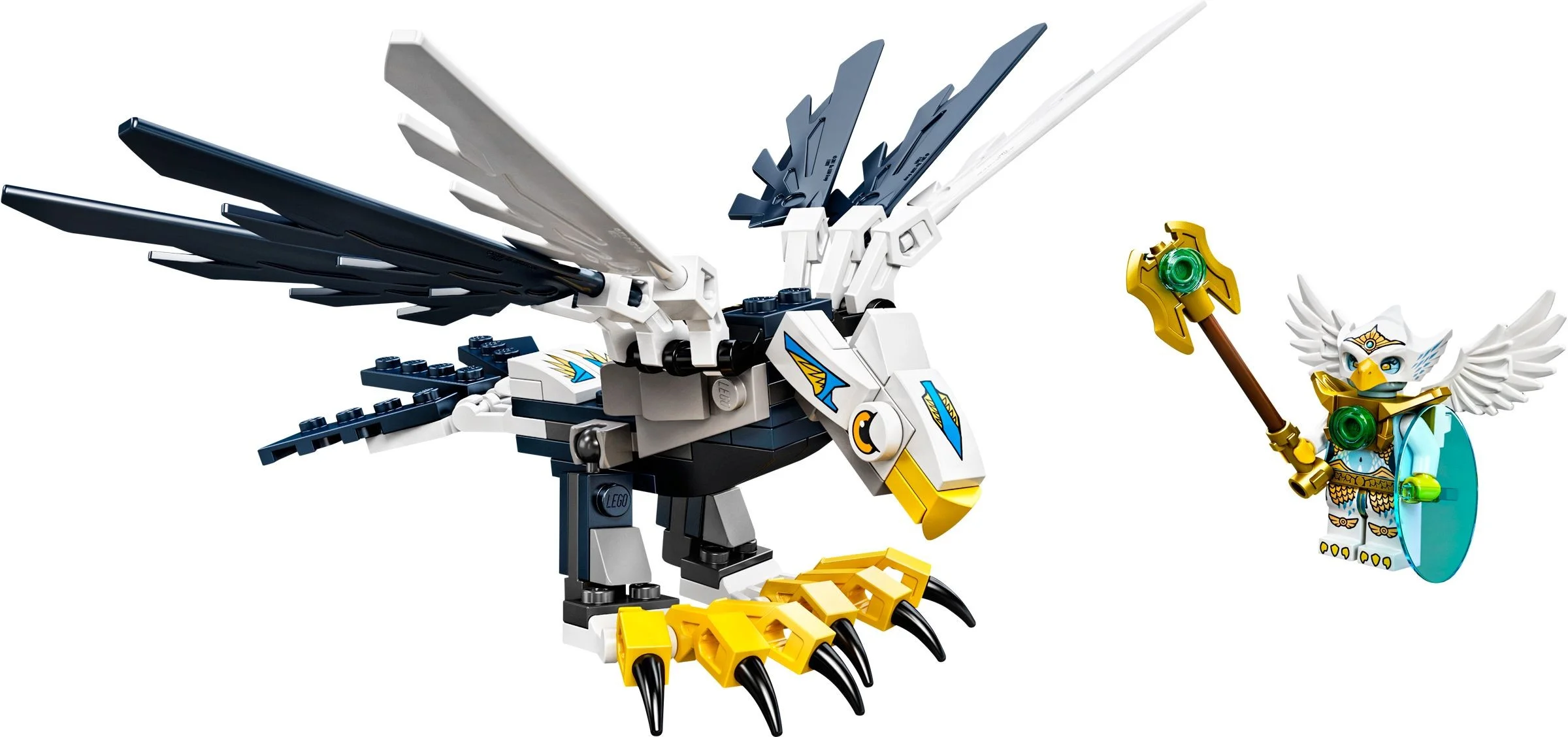 LEGO® 70124 Legend Beast Ptak Orzeł Eris Broń Topór Tarcza - zdjęcie 7