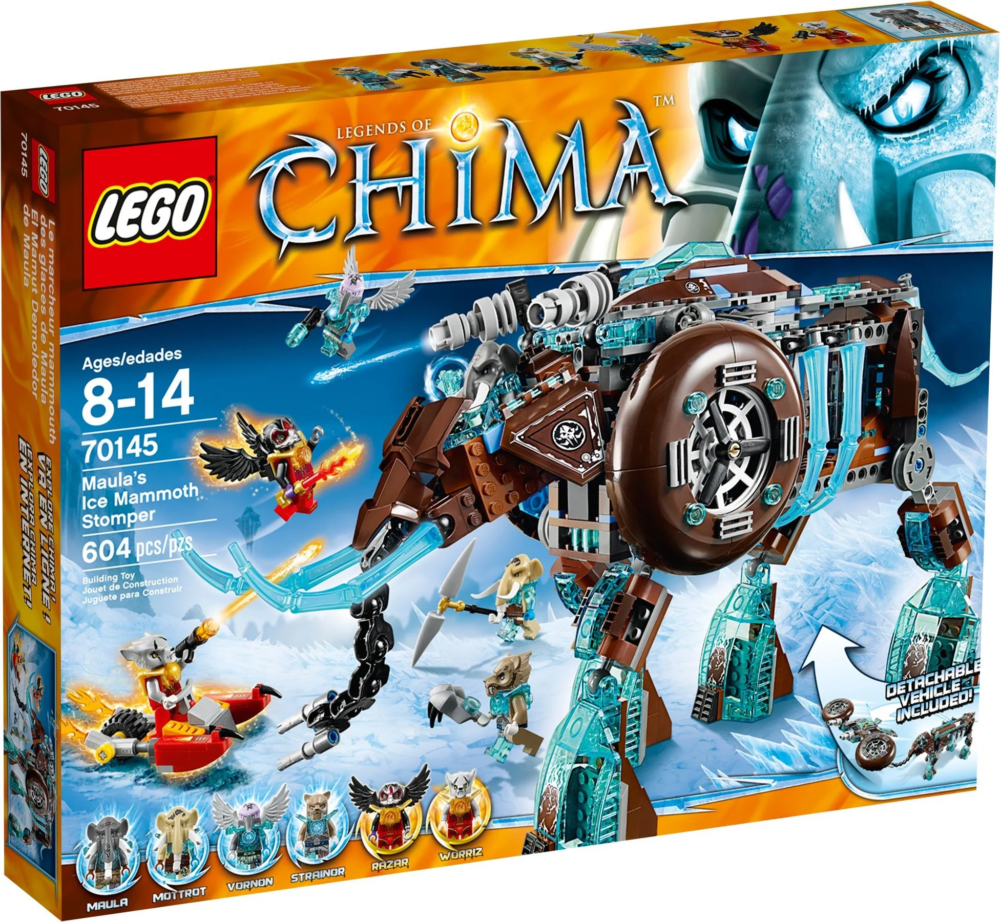 Lodowa Machina Moula, Lodowy mamut