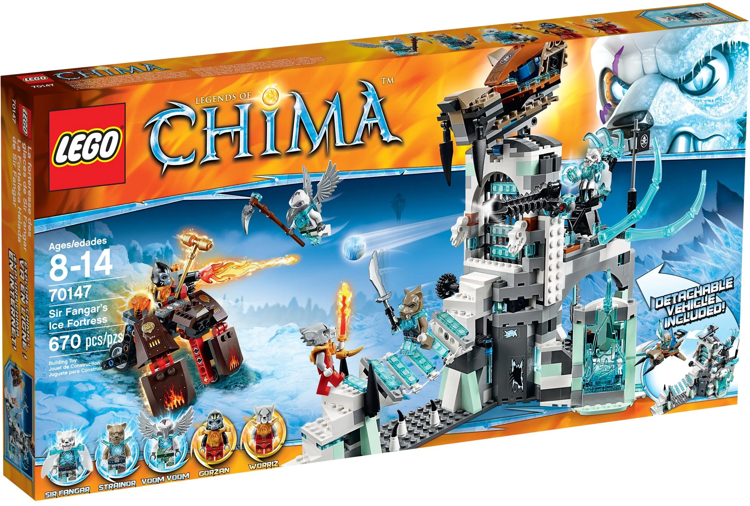LEGO® 70147 Sir Fangar's Ice Fortress - zdjęcie 2