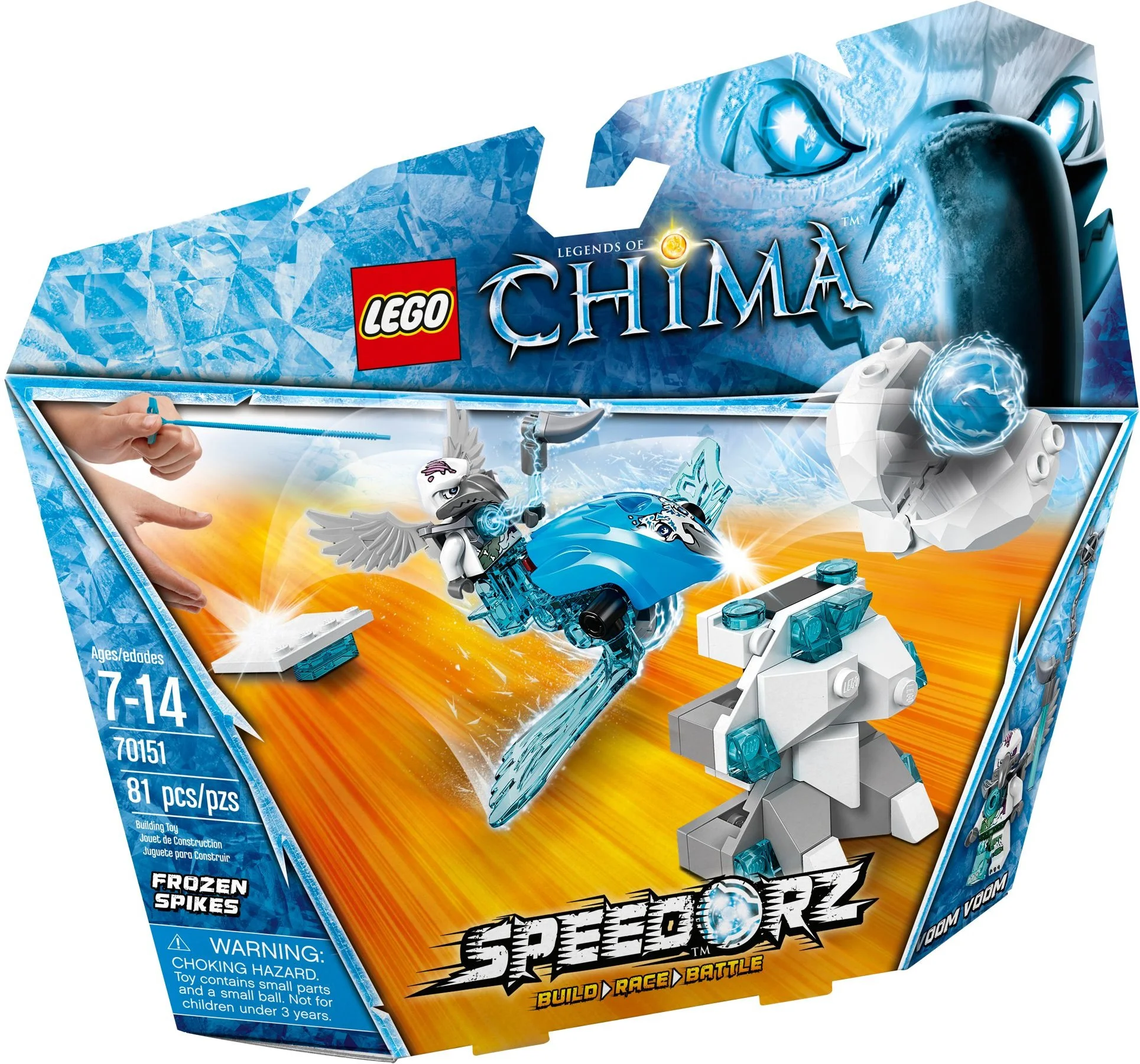 LEGO® 70151 Legends Of Chima Lodowe Kolce
