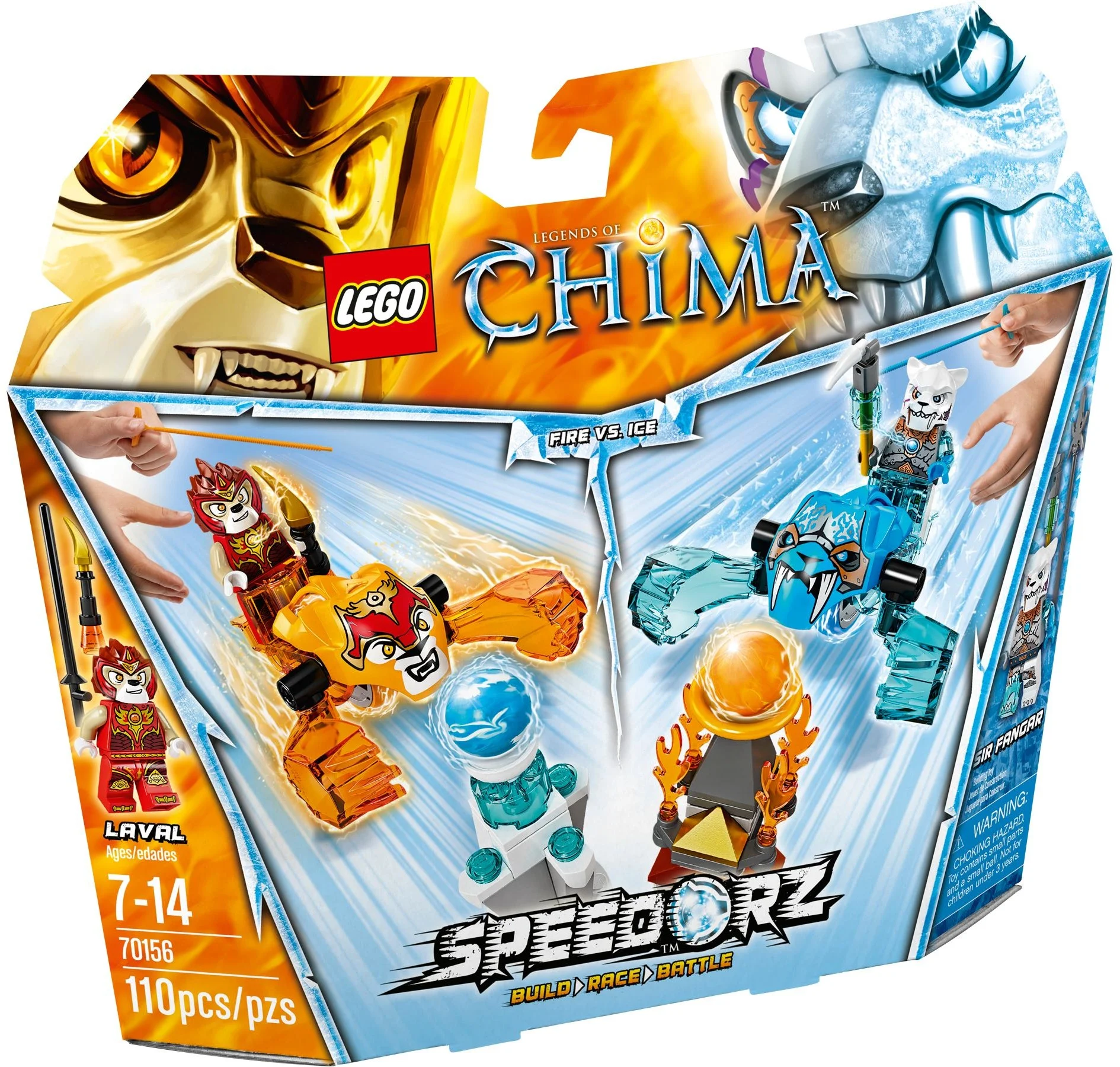 LEGO® 70156 Walka ognia z lodem