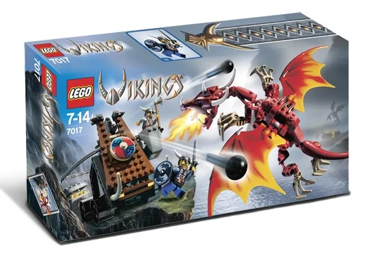 LEGO® 7017 Viking Catapult versus the Nidhogg Dragon - zdjęcie 2