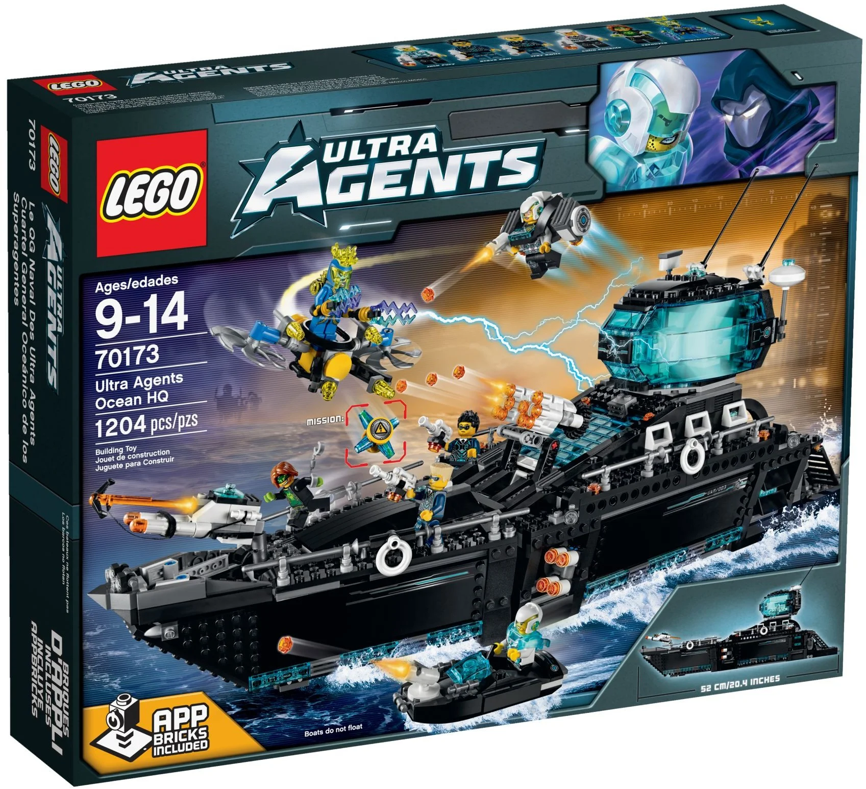 LEGO® 70173 Ultra Agents Ocean HQ