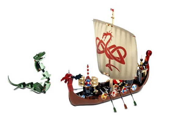 LEGO® 7018 Viking Ship challenges the Midgard Serpent - zdjęcie 3