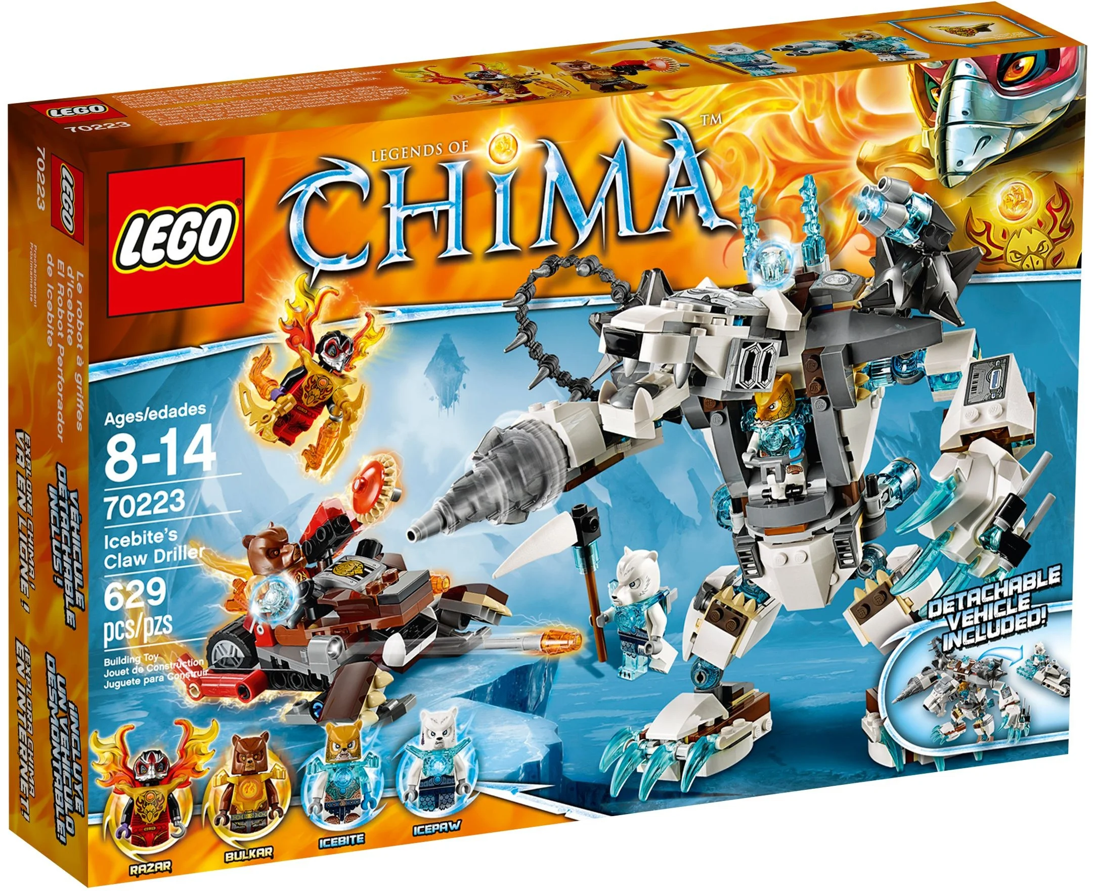 LEGO® 70223 Niszczyciel Icebite'a