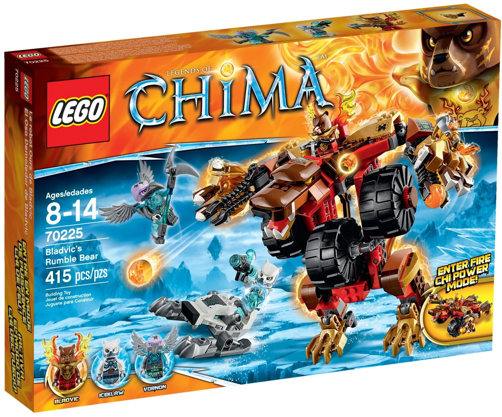 LEGO® 70225 of Chima Machina Bladvica Nowe - zdjęcie 2