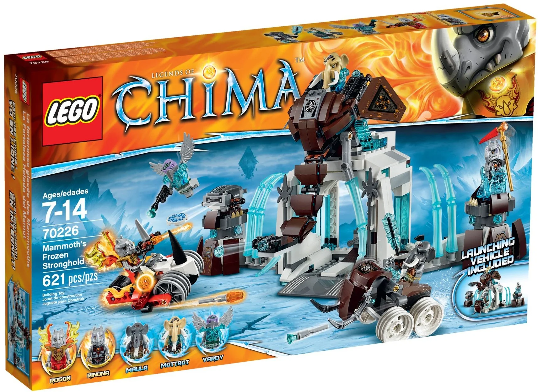 LEGO® 70226 Lodowa forteca plemienia mamutów