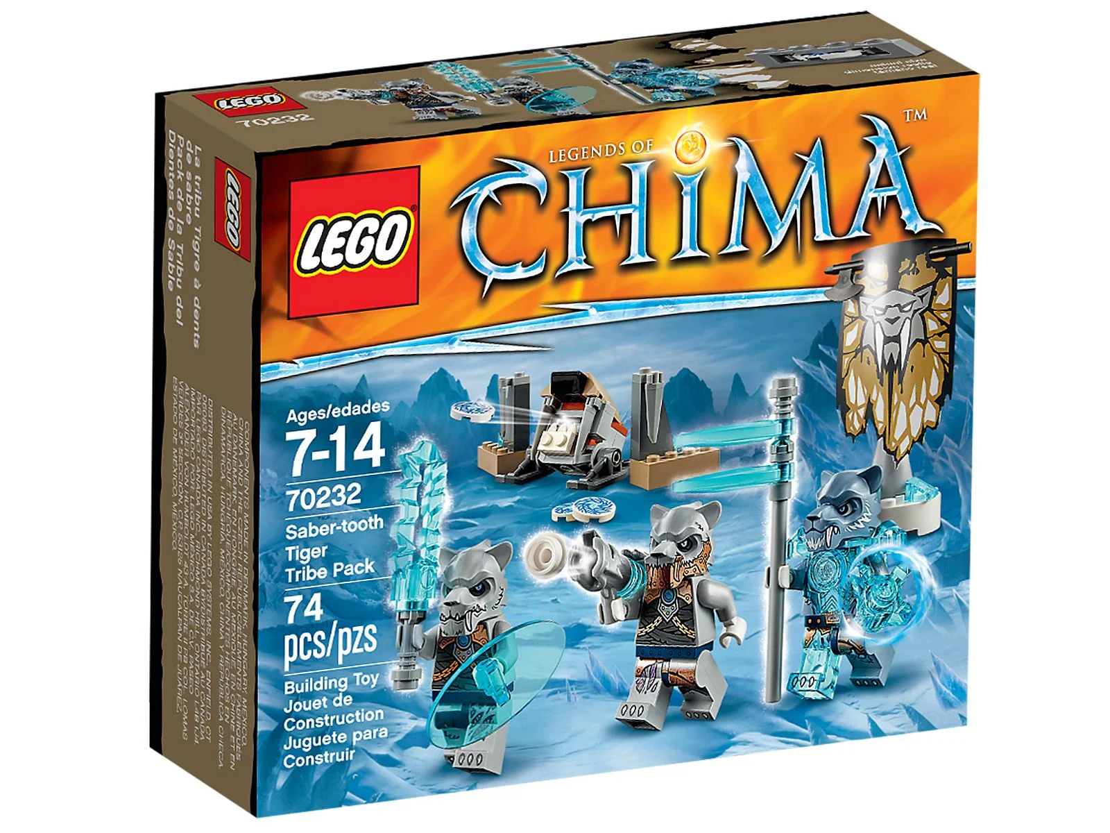 LEGO® 70232 Plemię Tygrysów Szablozębnych - zdjęcie 3