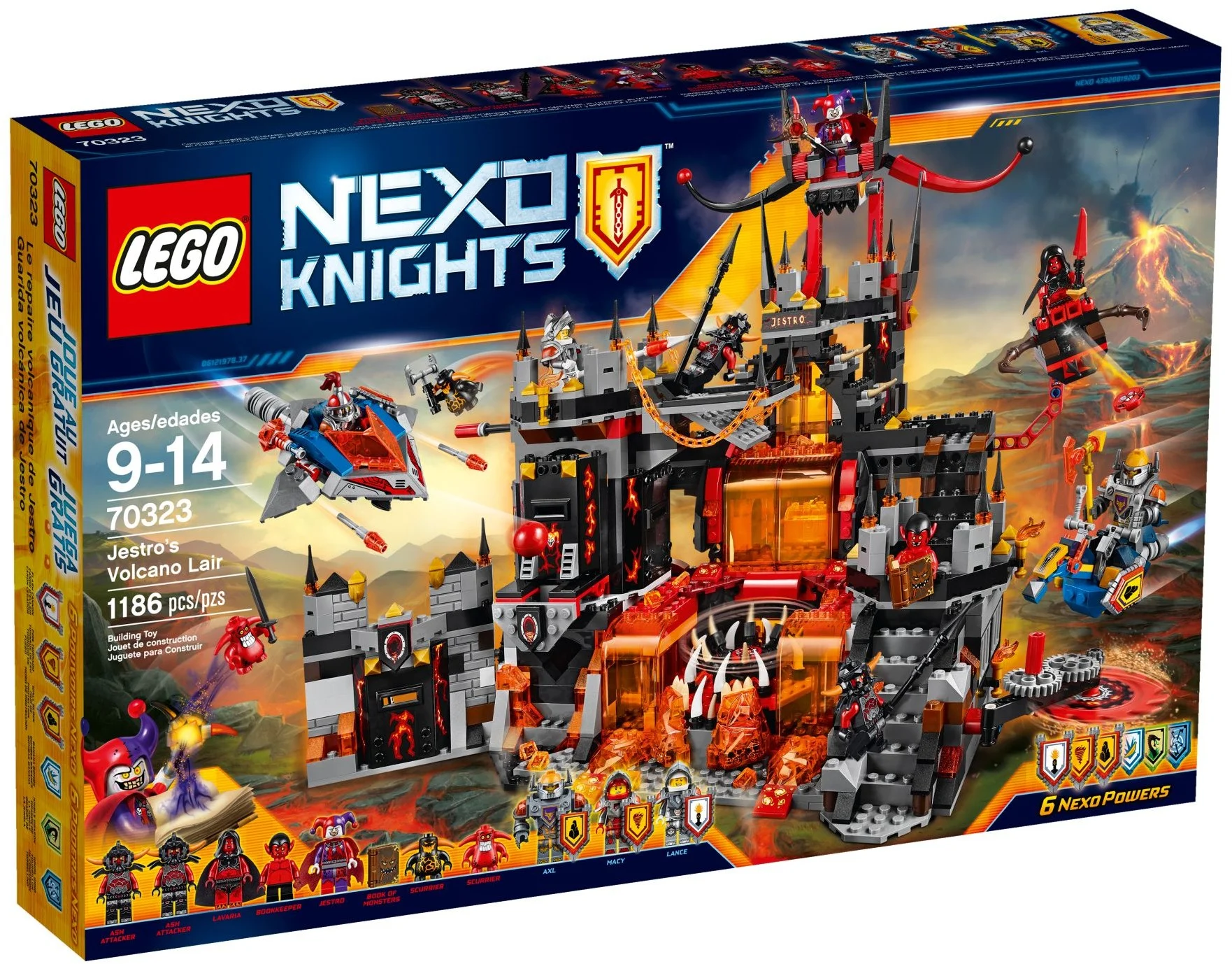 LEGO® 70323 Wulkaniczna kryjówka Jestro - zdjęcie 11