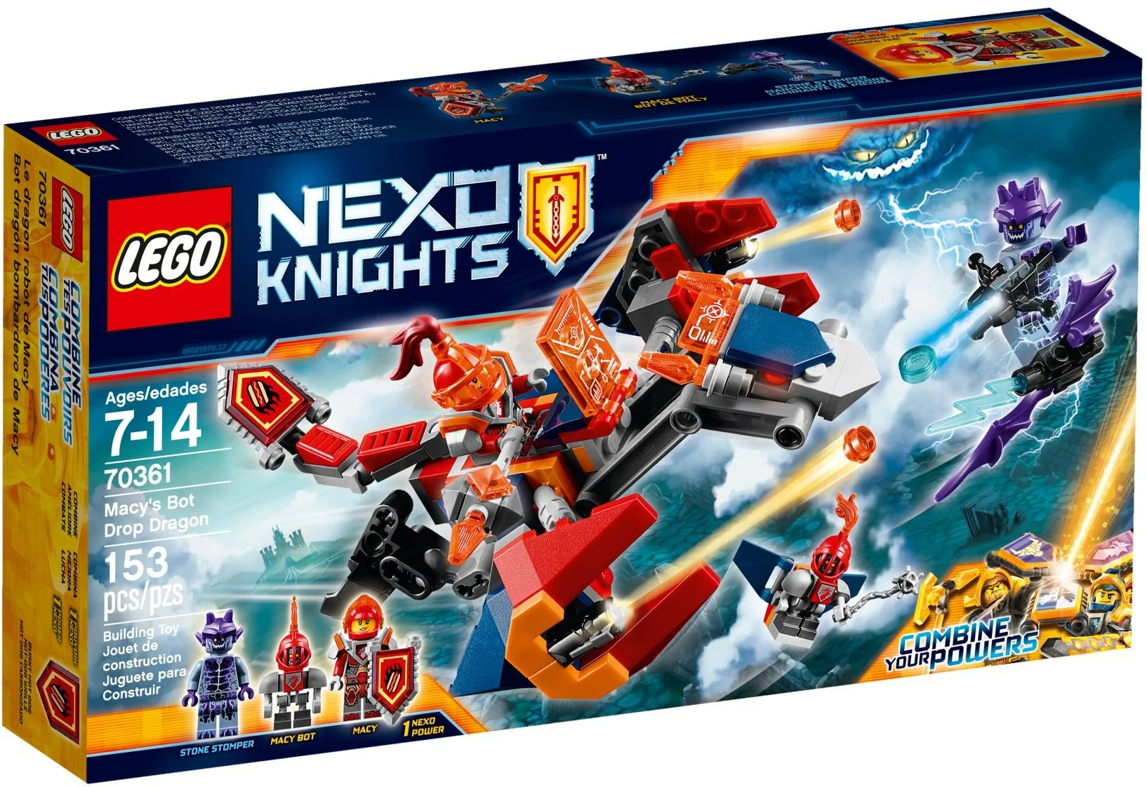 LEGO® 70361 Spadający smok Macybota - zdjęcie 2