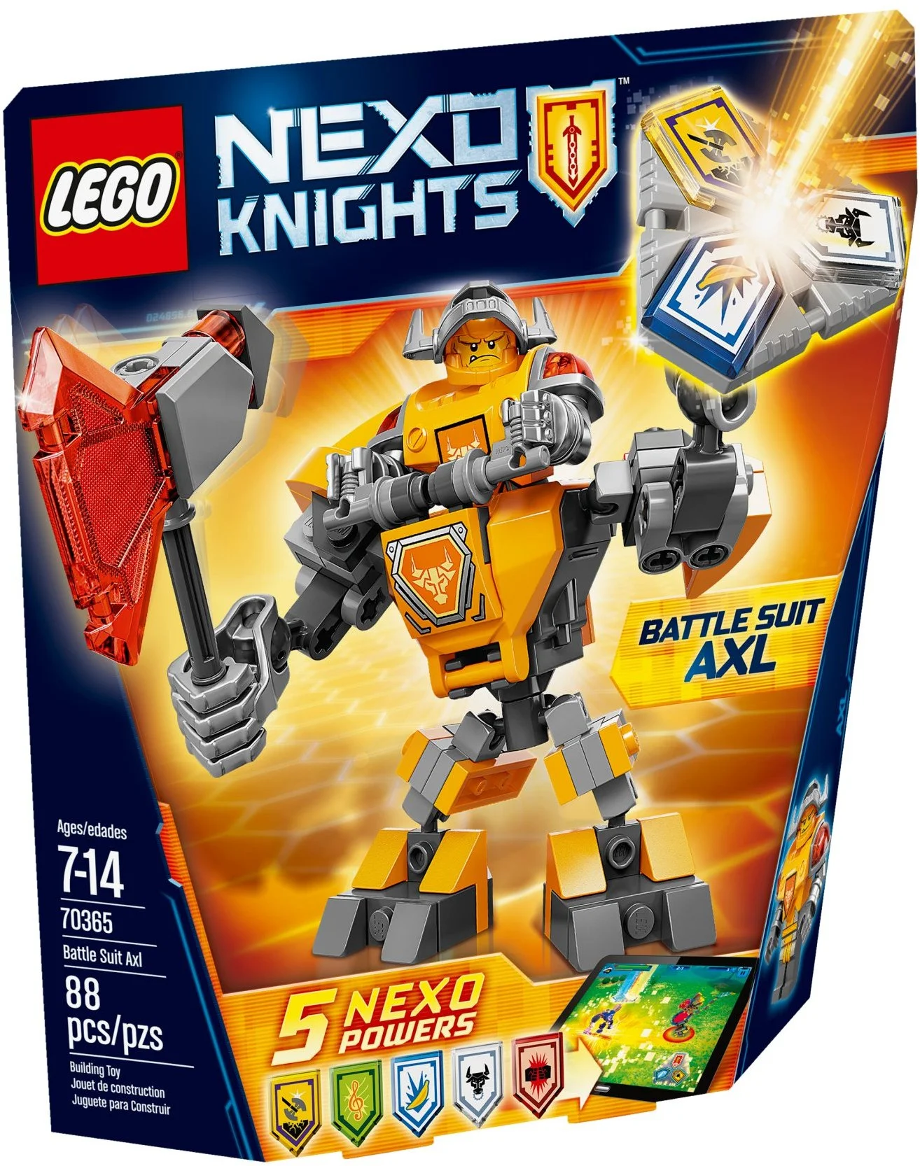 LEGO® 70365 Zbroja Axla Unikat - zdjęcie 8