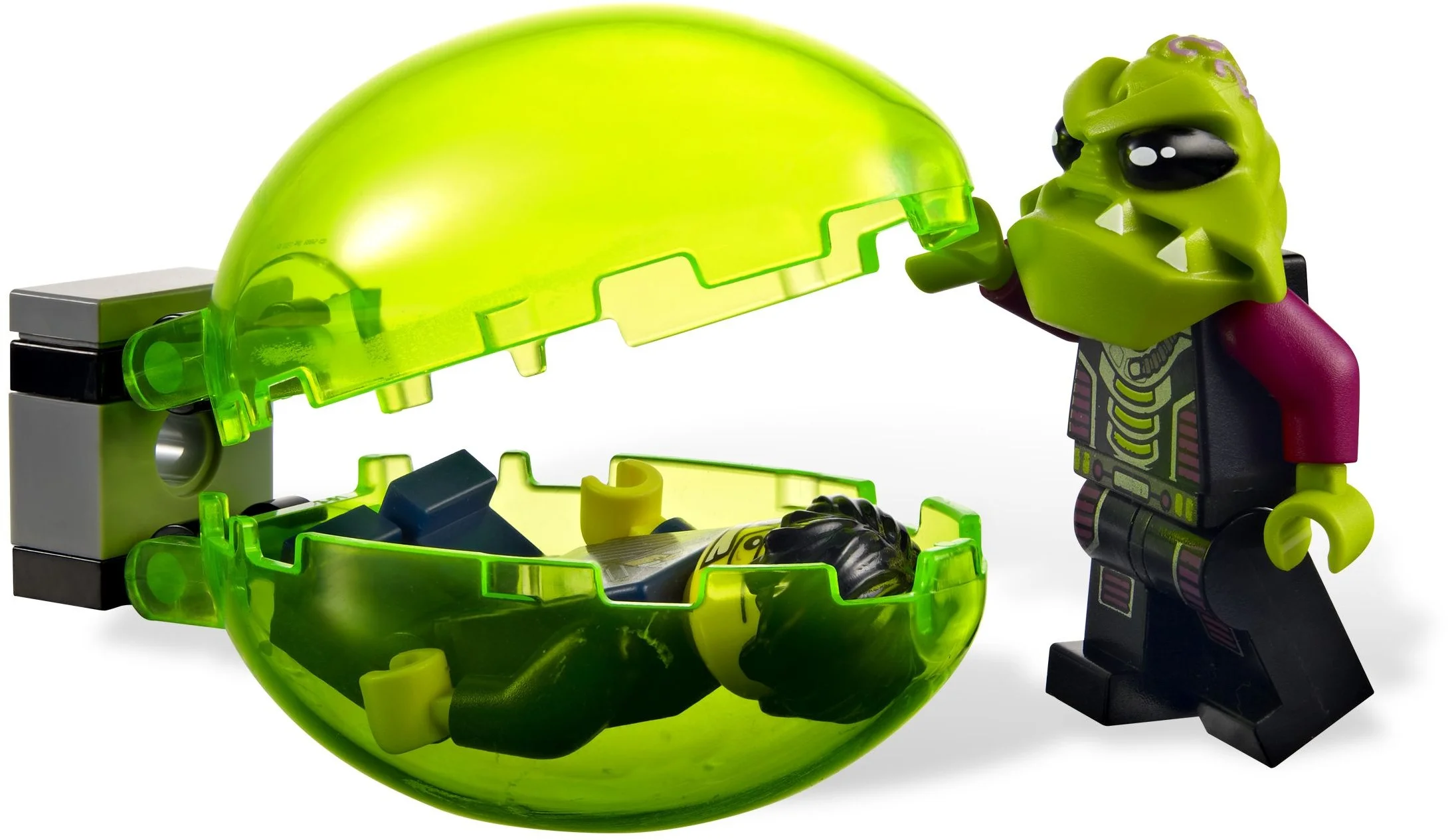 LEGO® 7051 Alien Conquest Trójnożny najeźdźca zestaw wraz z instrukcją - zdjęcie 5