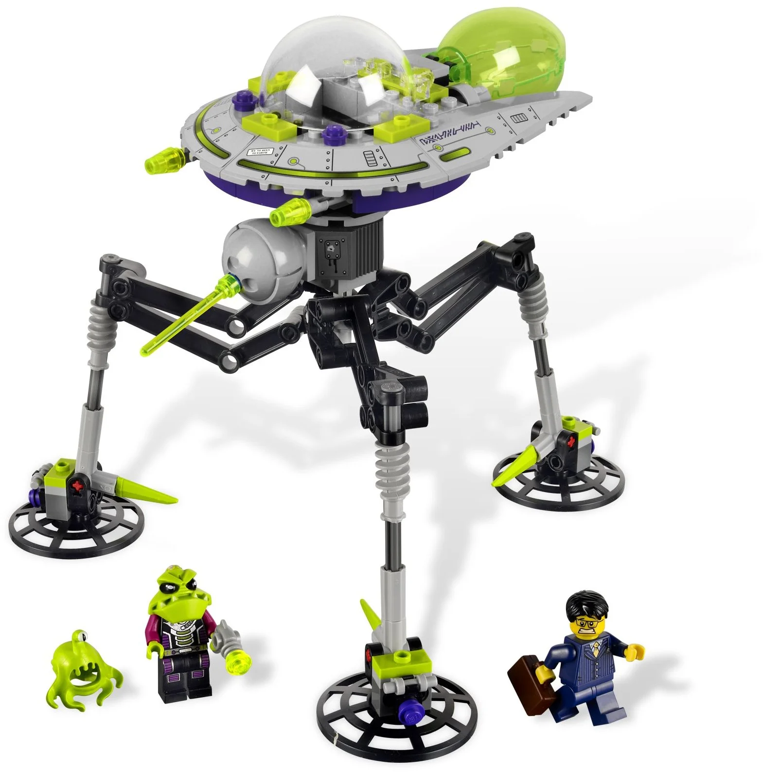 LEGO® 7051 Alien Conquest Trójnożny najeźdźca zestaw wraz z instrukcją - zdjęcie 6
